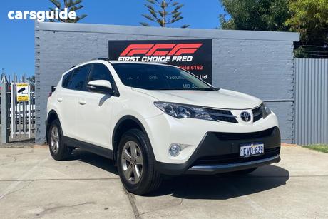 White 2015 Toyota RAV4 Wagon Gxl (4X4)