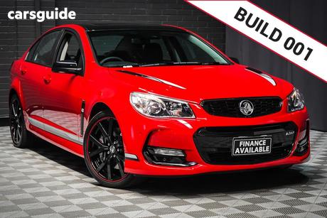 Red 2017 Holden Commodore Sedan Ss-V Redline Motorsport Edt