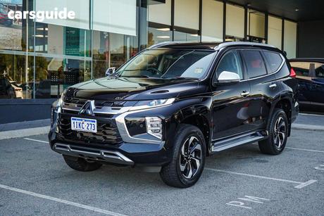 Black 2024 Mitsubishi Pajero Sport Wagon Exceed (4Wd) 7 Seat