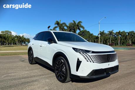 White 2025 Peugeot 3008 Wagon Allure Hybrid