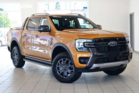 Yellow 2023 Ford Ranger Double Cab Pick Up Wildtrak 2.0 (4X4)