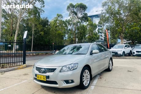 Silver 2011 Toyota Aurion Sedan At-X