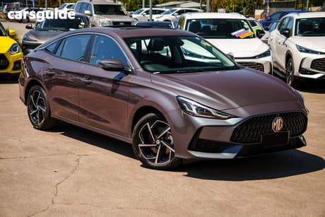 Grey 2025 MG MG5 Sedan Essence