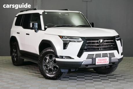 White 2024 Lexus Gx550 Wagon Overtrail (Two-Tone)