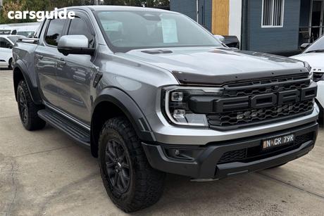 Silver 2023 Ford Ranger Double Cab Pick Up Raptor 3.0 (4X4)