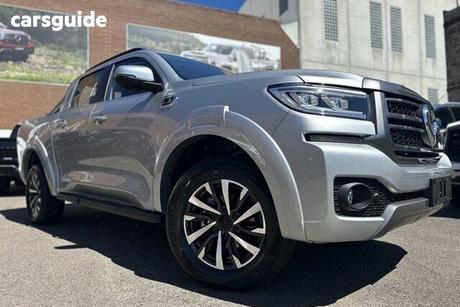 Silver 2025 GWM Cannon Dual Cab Utility Premium (4X4)