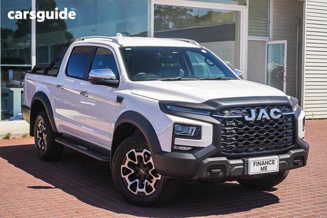 White 2024 JAC T9 UTE Dual Cab Pick-up Haven (4X4)