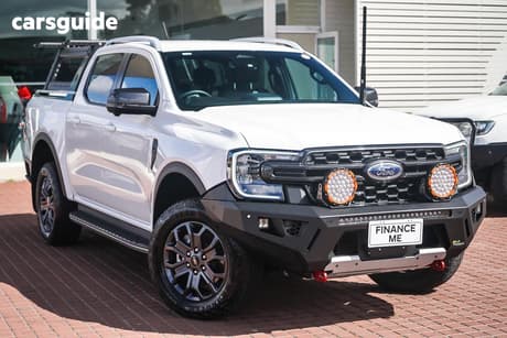 White 2022 Ford Ranger Double Cab Pick Up Wildtrak 3.0 (4X4)
