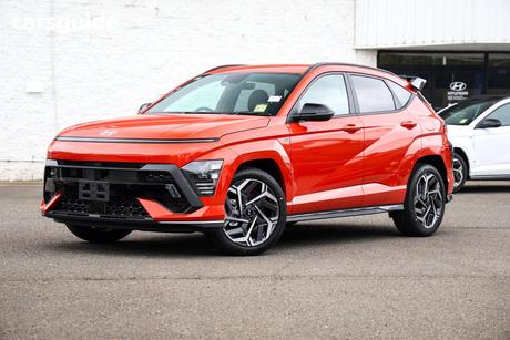 Orange 2025 Hyundai Kona Wagon Elite
