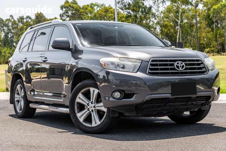Grey 2008 Toyota Kluger Wagon Kx-S (Fwd)