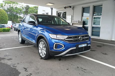 Black 2025 Volkswagen T-ROC Wagon 110Tsi Style