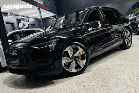 Black 2020 Audi E-Tron Wagon 55 Quattro