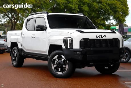 White 2025 Kia Tasman Double Cab Pick Up X-Line (4X4) (0.9T) Bdy Fender