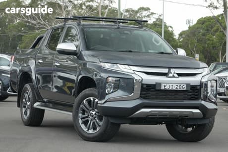 Grey 2020 Mitsubishi Triton Double Cab Pick Up Gls (4X4)
