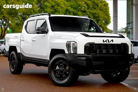 White 2025 Kia Tasman Double Cab Pick Up X-Pro (4X4) (0.9T) Bdy Fender