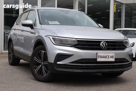 Silver 2023 Volkswagen Tiguan Wagon Allspace 110Tsi Life