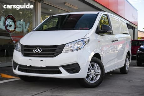 White 2023 LDV G10 Van Lift Door