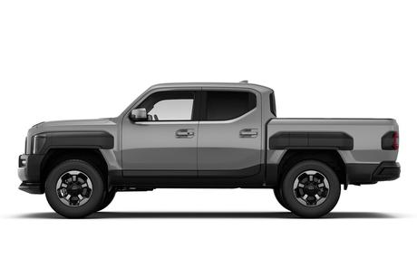 Grey 2025 Kia Tasman Double Cab Pick Up Sx+ (4X4) (0.9T) Body Fender