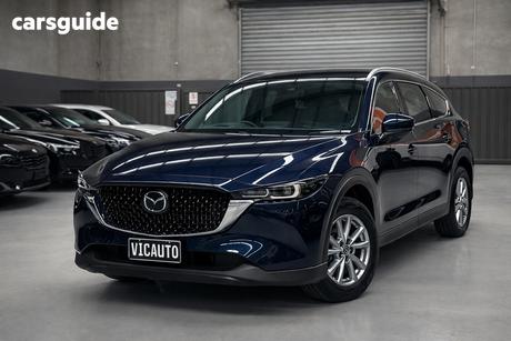 Blue 2023 Mazda CX-8 Wagon Sport (Fwd)