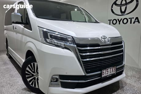 White 2021 Toyota Granvia Wagon Standard (6 Seats)