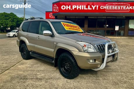 Beige 2003 Toyota Landcruiser Prado Wagon Grande (4X4)