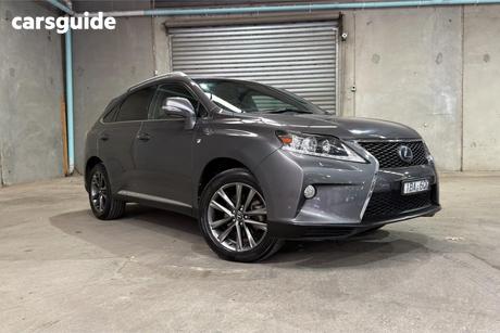 Grey 2014 Lexus RX450H Wagon F Sport