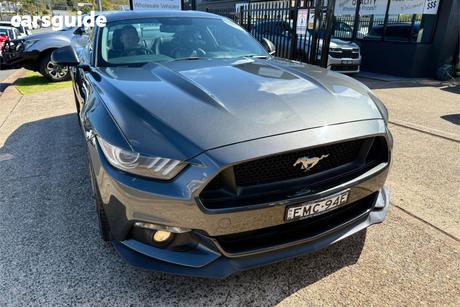 Grey 2016 Ford Mustang Coupe Fastback Gt 5.0 V8