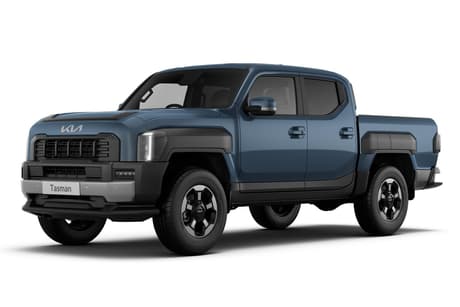 Blue 2025 Kia Tasman Double Cab Pick Up Sx+ (4X4) (Std) Black Fender