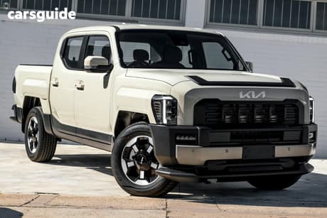 Beige 2025 Kia Tasman Double Cab Pick Up Sx+ (4X4) (Std) Black Fender