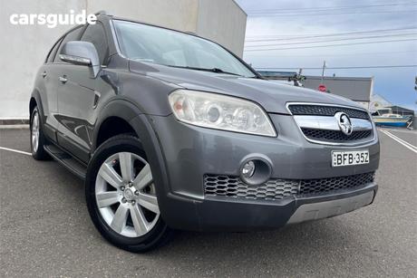 Grey 2008 Holden Captiva Wagon Lx (4X4)