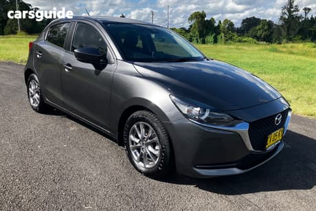 Grey 2020 Mazda 2 Hatchback G15 Pure