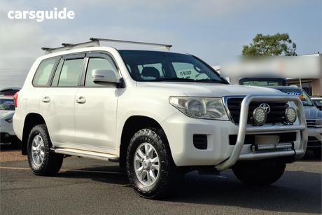 White 2012 Toyota Landcruiser Wagon Gxl (4X4)