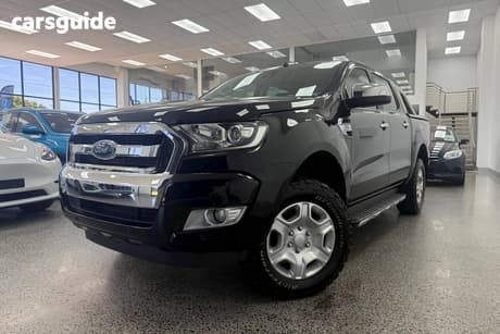 Black 2017 Ford Ranger Dual Cab Utility Xlt 3.2 (4X4)