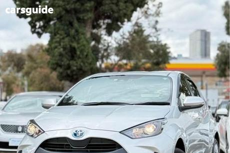 Silver 2020 Toyota Yaris SUV HYBRID X--S