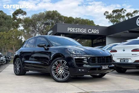 Black 2016 Porsche Macan Wagon Gts