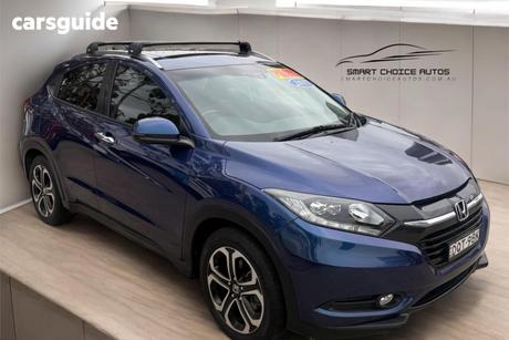 Blue 2017 Honda HR-V Wagon Vti-L