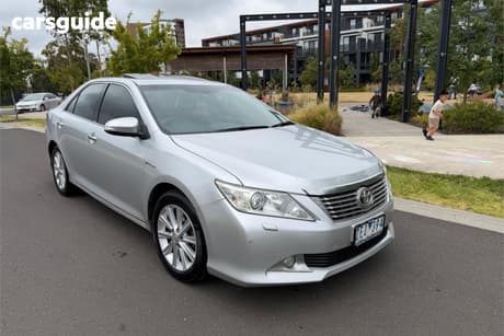 Silver 2012 Toyota Aurion Sedan Presara