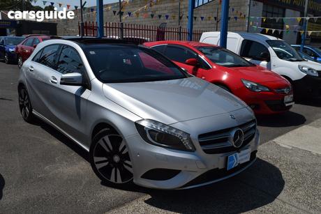 Silver 2013 Mercedes-Benz A200 Hatchback Be