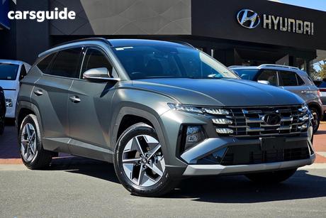 Green 2025 Hyundai Tucson Wagon Elite (Fwd)