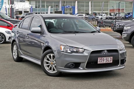 Grey 2012 Mitsubishi Lancer Sedan Es