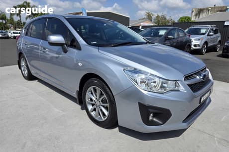 Silver 2014 Subaru Impreza Hatchback 2.0I (Awd)