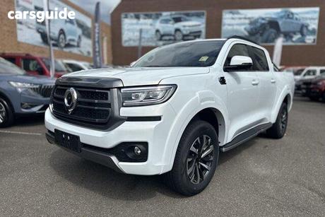 White 2025 GWM Cannon Dual Cab Utility Ultra (4X4)