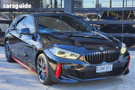 Black 2020 BMW 1 Hatch 128TI F
