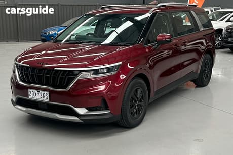 Red 2022 Kia Carnival Wagon S