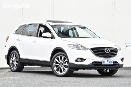 White 2015 Mazda CX-9 Wagon Luxury (Fwd)