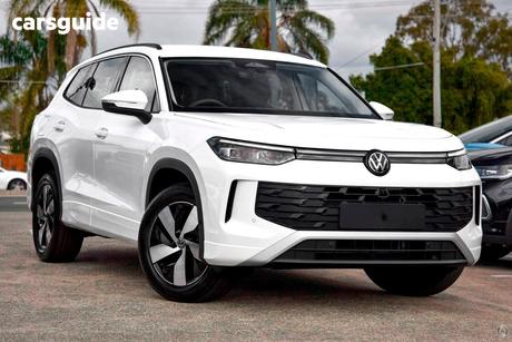 White 2025 Volkswagen Tayron Wagon 110Tsi Life