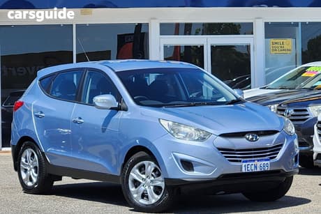 Blue 2012 Hyundai IX35 Wagon Active (Fwd)