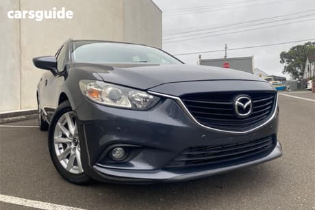 Grey 2013 Mazda 6 Wagon Touring