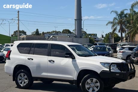 White 2018 Toyota Landcruiser Prado Wagon Gx (4X4)