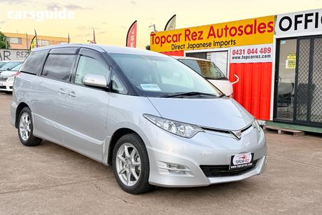 Silver 2006 Toyota Estima Wagon AERAS